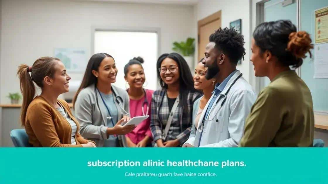 Benefits of subscription models in healthcare