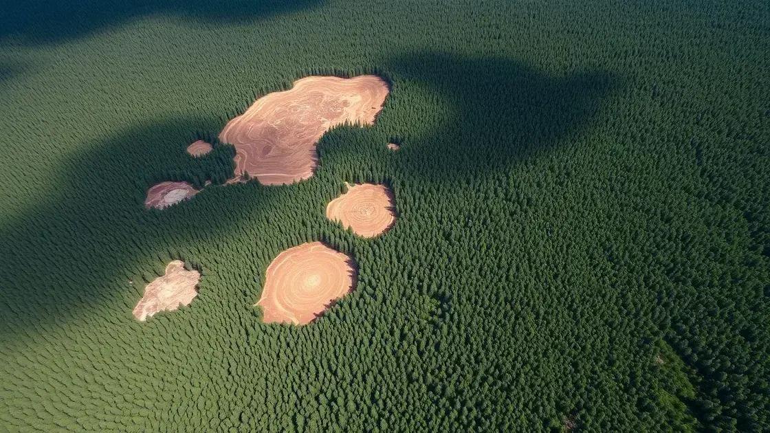Impact of logging on national forest ecosystems