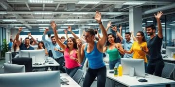On-site fitness challenge programs increasing workplace wellness