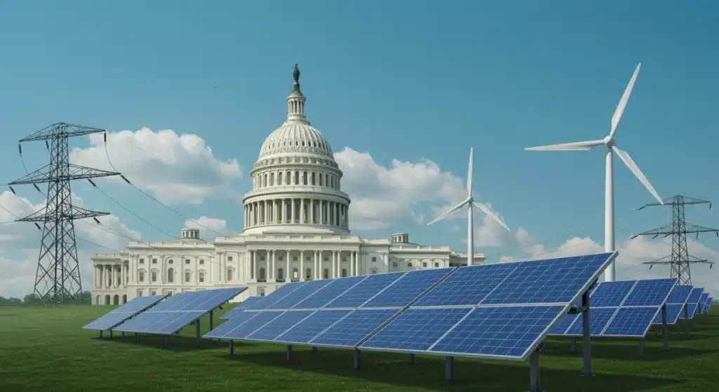 US Federal Renewable Energy Investment Jumps 20% – Grid Impact & Financials