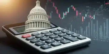 Financial calculator showing tax projections for high-income earners in 2026