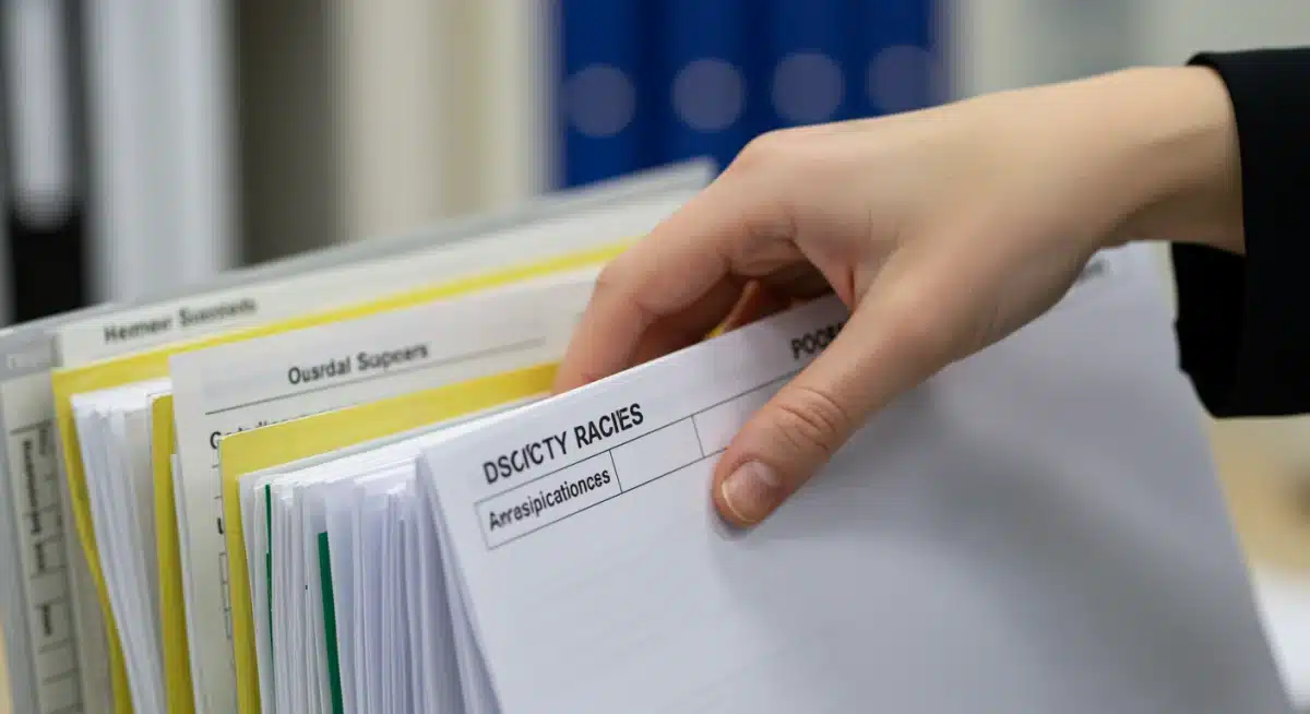 Organizing medical records for disability claim