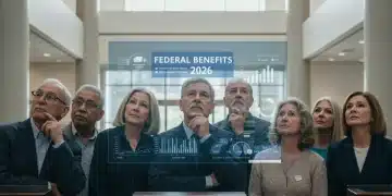 Diverse group of Americans reviewing Federal Benefits 2026 updates