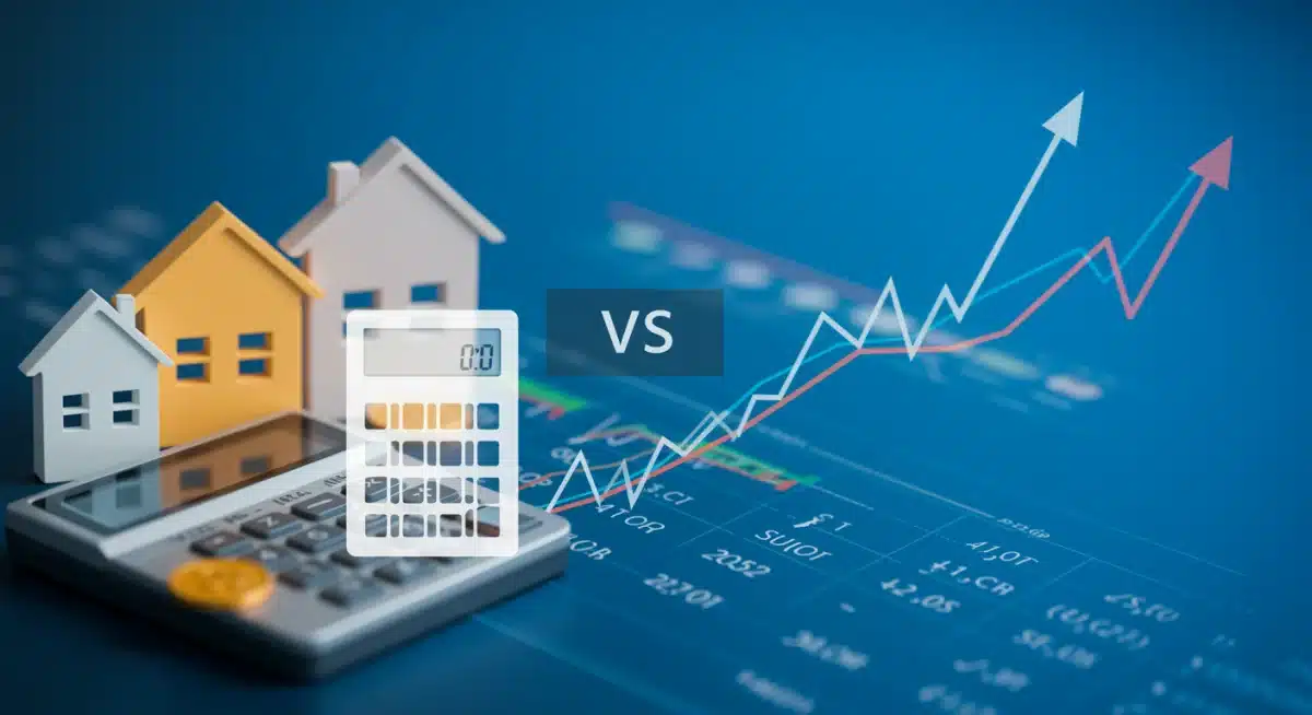 Diagram comparing fixed-rate and adjustable-rate mortgages with interest rate sensitivity