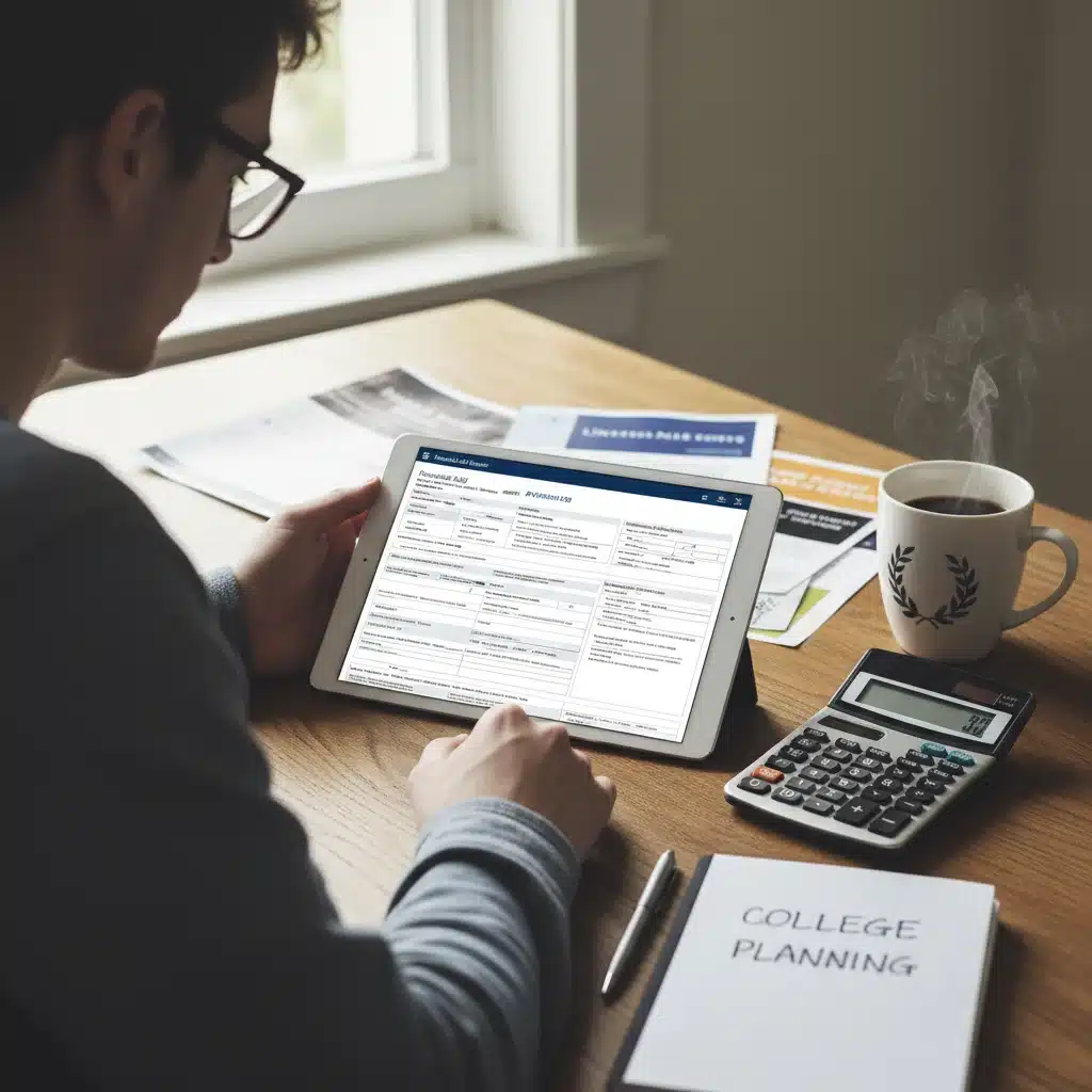 Financial planning for adult college students, reviewing aid options.