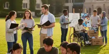 Students engaged in extracurriculars preparing for college admissions 2026