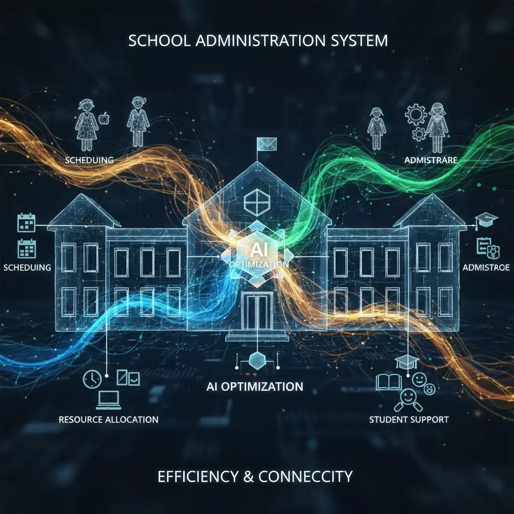 AI optimizing school administrative tasks and resource management