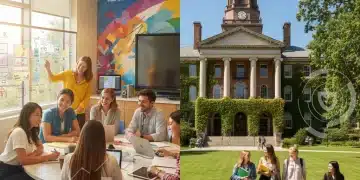 Students weighing options between community college and 4-year university